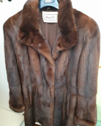 Pelliccia visone vintage anni 80