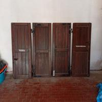 PORTELLONI + ARCATA in legno 