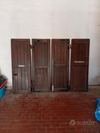 PORTELLONI + ARCATA in legno 