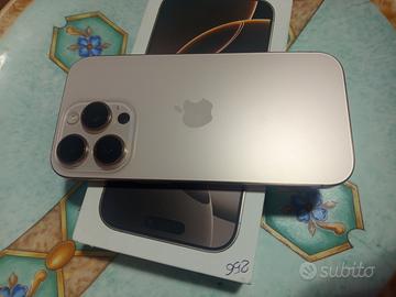 Iphone 16 pro 256 desert titanium