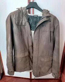 Parka uomo Globe imbottito con cappuccio taglia S