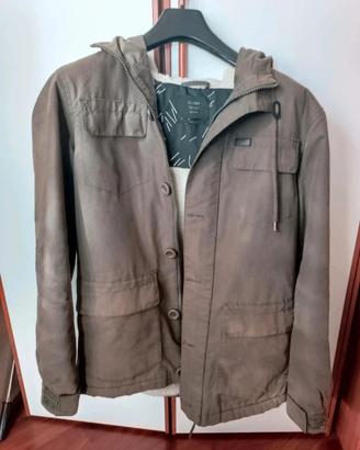Parka uomo Globe imbottito con cappuccio taglia S