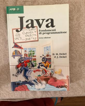 Libro java fondamenti di programmazione