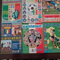 Album  completi calciatori panini anni 70-80
