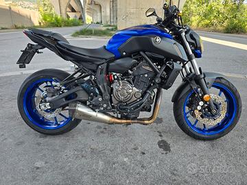 Yamaha mt 07 2018 depotenziata (35kw)