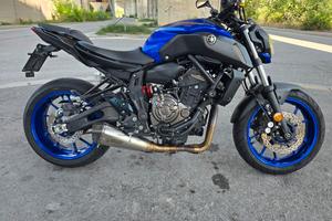Yamaha mt 07 2018 depotenziata (35kw)