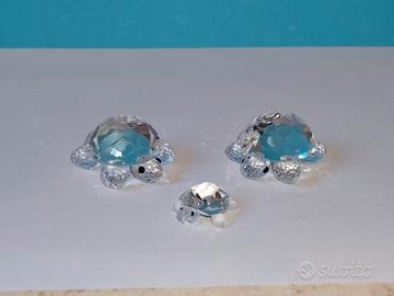 swarovski famiglia tartarughe