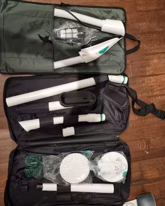 2 valigie accessori originali Folletto VK200/VK220