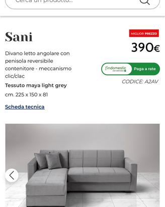 Divano MondoConvenienza Sani