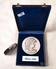 Targa Corriere dello Sport con scarpa calcio