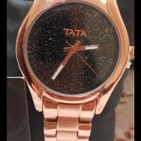 orologio donna acciaio ramato TATA