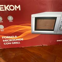 Forno a micronde con grill sekom NUOVO
