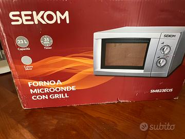 Forno a micronde con grill sekom NUOVO