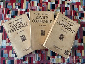 Charle Dickens " David Coperfield" ed 1930 3 tomi