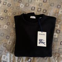 Maglione girocollo Burberry nero