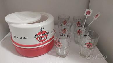 bicchieri e portaghiaccio 