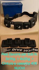 Cintura Piombi da Sub