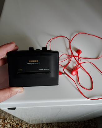 Philips stereo cassette player portatile 
