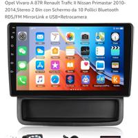 monitor radio  2 din