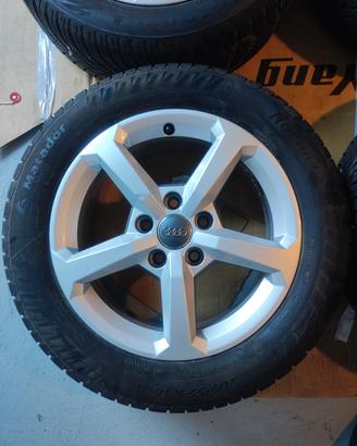 cerchi originali Audi 16 + pneumatici invernali 