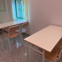 banchi scuola biposto con sedie PARI AL NUOVO