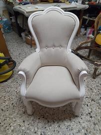 Poltrona stile barocco