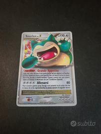 snorlax livX 111/111 holo carta pokemon 