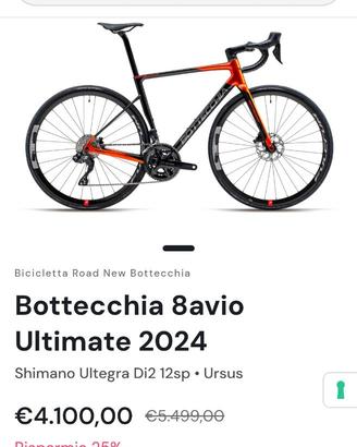 BOTTECCHIA 350 8AVIO - REVO -DISK - TIAGRA CARBON