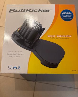 Buttkicker BK-kit-4 simulazione gaming salotto