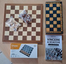 3 scacchiere nuove + libro