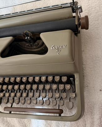 VINTAGE MACCHINA DA SCRIVERE EVEREST K2