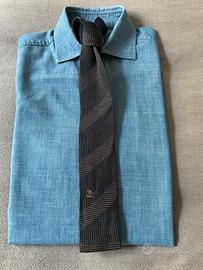 Cravatta vintage in cotone Pierre Cardin