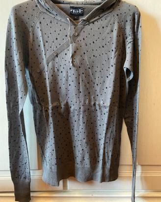 Felpa Volcom in cotone con cappuccio
