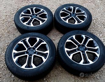 Cerchi e gomme termiche 18 originali jeep