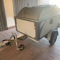 Carrello trasporto cani