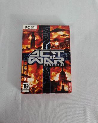Act of War PC DVD completo con manuale