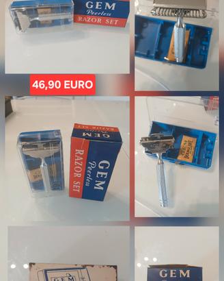 RASOIO GEM PEERLESS DA COLLEZIONE