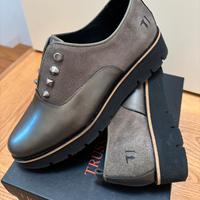 Scarpe Derby Trussardi Jeans n36 Donna Vera pelle
