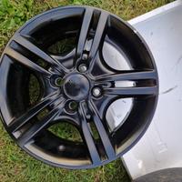 4 CERCHI IN LEGA MAK ZENITH 5.5X14" 4X100  BLACK