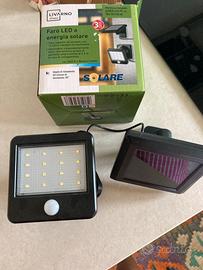 luce led con pannello fotovoltaico Lidl