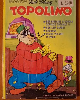 Topolino libretto Disney n.1272 del 13 Aprile 1980