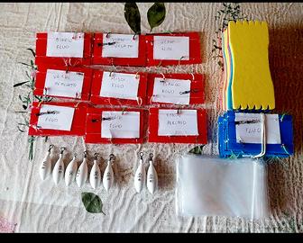 materiale per pesca sportiva 