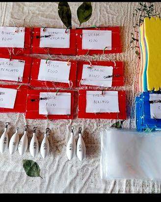 materiale per pesca sportiva 