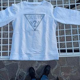 Felpa GUESS bianca – taglia S (unisex)