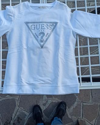 Felpa GUESS bianca – taglia S (unisex)