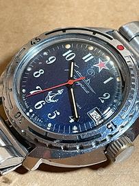 Orologio Vostok amphibia komandinskie URSS vintage