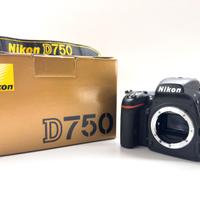 Nikon D750 Full Frame – In Perfette Condizioni