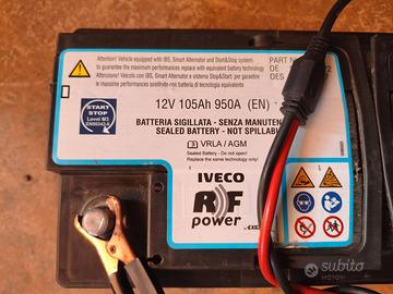 Batteria 12v 95ah agm start and stop