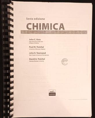 CHIMICA - Kotz, Treichel, Townsend, Treichel