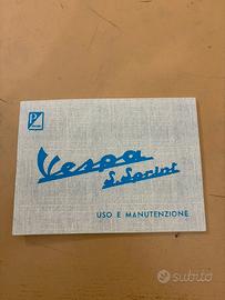 Libretto Uso E Manutenzione Vespa super sprint